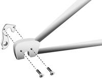 Union derailleurpad gh-103 met schroefset m4x0.7