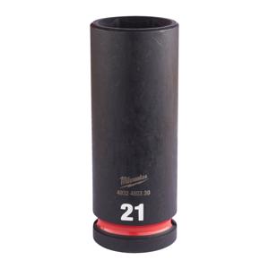 Milwaukee ShockWave™ Krachtdop 1/2" | lang | 21mm - 4932480339