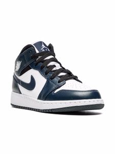 Jordan Kids baskets Air Jordan 1 Mid "Armory Navy" - Bleu