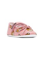 Moschino Kids ballerines Teddy Bear - Rose