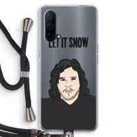 Let It Snow: OnePlus Nord CE 5G Transparant Hoesje met koord