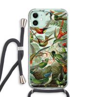 Haeckel Trochilidae: iPhone 11 Transparant Hoesje met koord