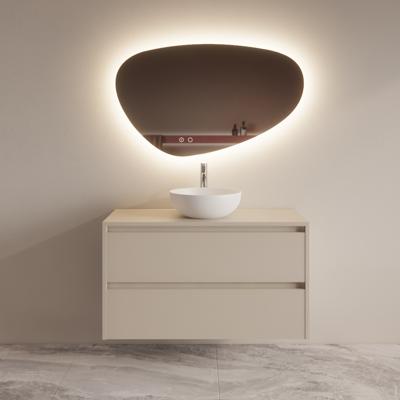 Badmeubelset BWS Riga Met Topplaat 100 cm Kasjmier Boss & Wessing