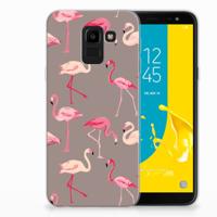 Samsung Galaxy J6 2018 | TPU Hoesje | Flamingo