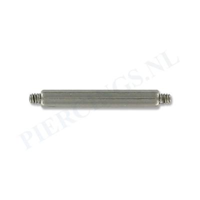 Staafje barbell 2.5 mm