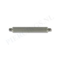 Staafje barbell 2.5 mm