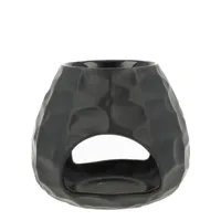 Scentchips Bol Gebeiteld Zwart waxbrander geurbrander