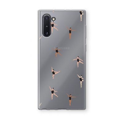 Dancing #1: Samsung Galaxy Note 10 Transparant Hoesje