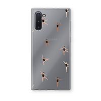 Dancing #1: Samsung Galaxy Note 10 Transparant Hoesje