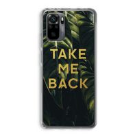 Take me back: Xiaomi Redmi Note 10 Pro Transparant Hoesje