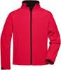 James & Nicholson JN135 Men´s Softshell Jacket - Red - XL