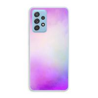 Clouds pastel: Samsung Galaxy A73 Transparant Hoesje