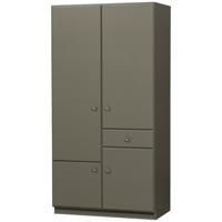 WOOOD Kledingkast 'Alfie' 210 x 107cm, kleur Forest