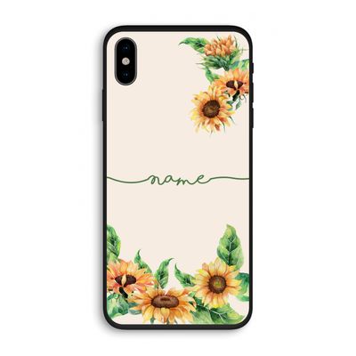 Zonnebloemen: iPhone X Biologisch afbreekbaar hoesje
