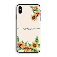 Zonnebloemen: iPhone X Biologisch afbreekbaar hoesje
