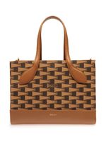 Bally mini sac à main Keep On à imprimé Pennant - Marron