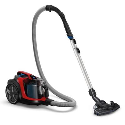 PHILIPS FC9729 / 09 PowerPro Expert Sledevacuüm zonder zak - 650 W - 76 dB - A - Rood