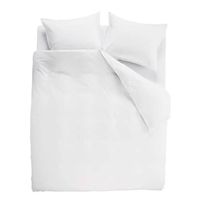 Beddinghouse dekbedovertrek Organic Basic - Wit - Lits-jumeaux 240x200/220 cm - thumbnail