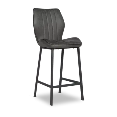 Barstoel Vinny (Laag) - Otis Antraciet