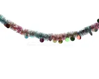 Guirlande Lametta Rond 270cm Ø10cm Regenboog
