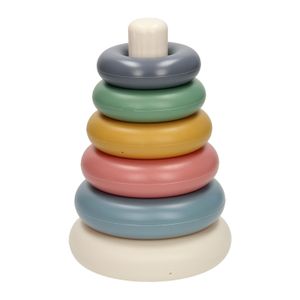 Cavallino toys stapelringen pastelkleuren, 7dlg.