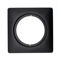 Opvulring vierkant voor Vivaro zwart