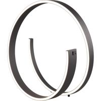 LED Tafellamp - Cinque Cinardi - 1 Lichtpunt van 21 Watt - Dimbaar - Aanpasbare Lichtkleur - Mat Zwart - Metaal