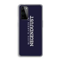 Blijve plakken in Negenduust: OnePlus 9 Pro Transparant Hoesje