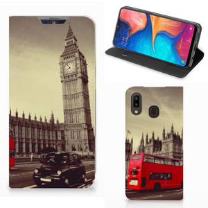 Samsung Galaxy A30 Book Cover Londen