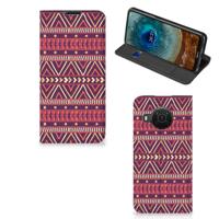 Nokia X20 | X10 | Hoesje met Magneet | Aztec Paars