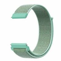 Garmin Venu / Sq / Sq2 / 2 plus - Sport Loop nylon bandje - Mintgroen - thumbnail