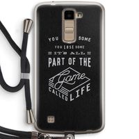 Life: LG K10 (2016) Transparant Hoesje met koord