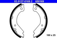 Remschoenset, parkeerrem 03013701692