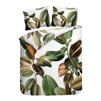 Heckett & Lane Bladel Dekbedovertrek 200TC x 220 cm - thumbnail