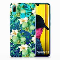 Huawei P Smart 2019 | TPU Case | Orchidee Groen