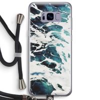 Golven: Samsung Galaxy S8 Plus Transparant Hoesje met koord Golven: Samsung Galaxy S8 Plus Transparant Hoesje met koord