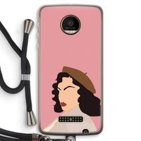 Confidence: Motorola Moto Z Force Transparant Hoesje met koord