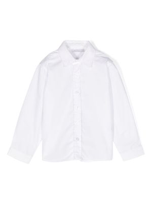 Patachou chemise en coton à manches longues - Blanc Patachou chemise en coton à manches longues - Blanc