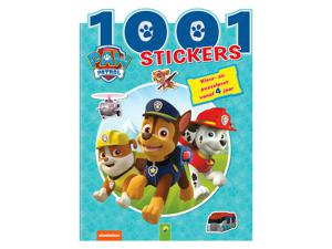 Kinderen sticker- / puzzelboek (1001 stickers Paw Patrol)