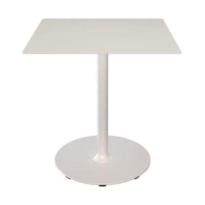 Houe Pico tuintafel 70x70 cm Muted White rond onderstel