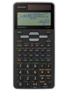 Citizen SH-ELW506TGY Calculator Sharp ELW506TGY Zwart-grijs Wetenschappelijk Write View