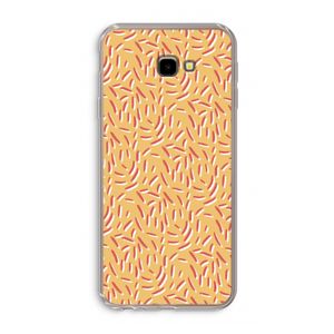 Camouflage: Samsung Galaxy J4 Plus Transparant Hoesje