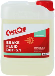 Cyclon Remvloeistof brake fluid DOT 5.1 2,5 litres