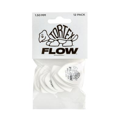 Dunlop 558P150 Tortex Flow Plectrum 1.50mm 12-Pack