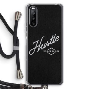 Hustle: Sony Sony Xperia 10 III Transparant Hoesje met koord