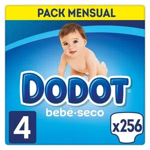 Dodot Luiers Maat 4 (9-14kg) - 256 stuks (8x32)