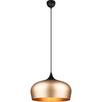 LED Hanglamp - Hangverlichting - Trion Christa - E27 Fitting - Rond - Mat Goud - Aluminium - Ø450mm