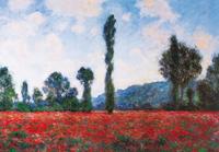 Kunstdruk Claude Monet - Campo di papaveri 100x70cm