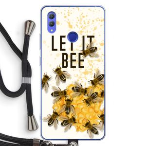 Let it bee: Honor Note 10 Transparant Hoesje met koord