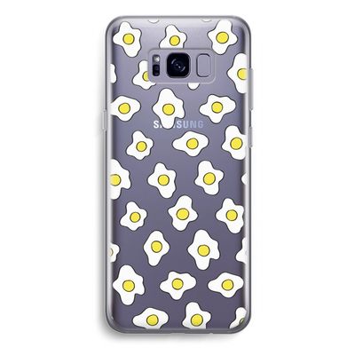 Spiegeleitjes: Samsung Galaxy S8 Plus Transparant Hoesje